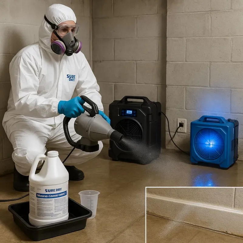 Sanitization and Odor Removal process in Sharon, PA