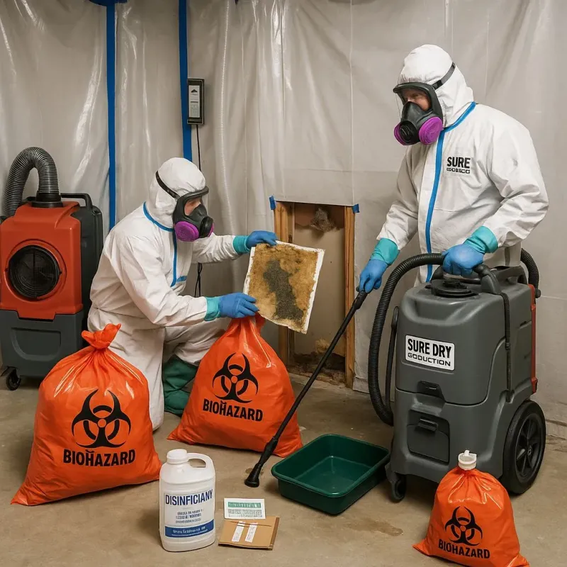 Contaminated Water Handling Protocols process in Sharon, PA