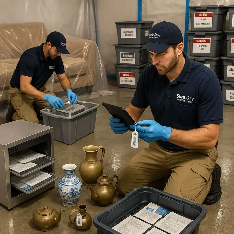 Content Protection and Restoration process in Sharon, PA