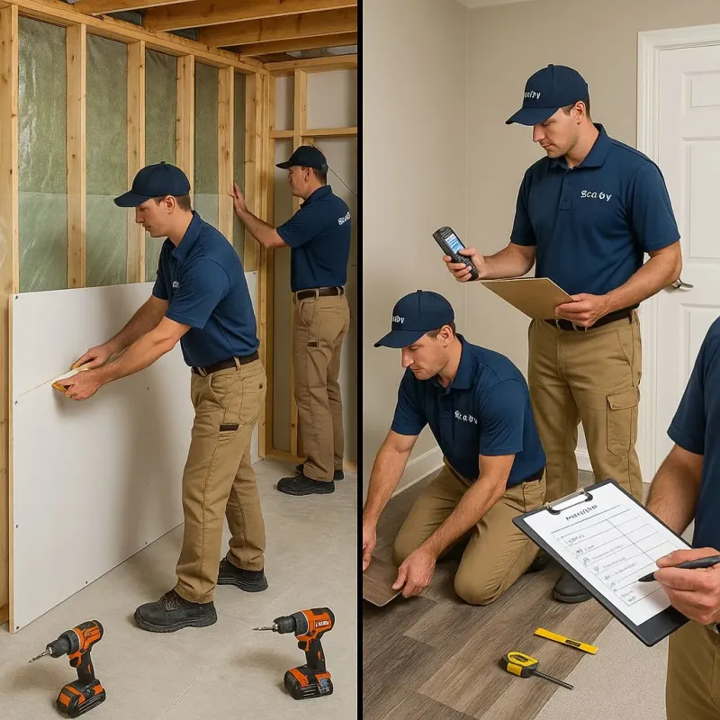 Repairs and Reconstruction process in Sharon, PA