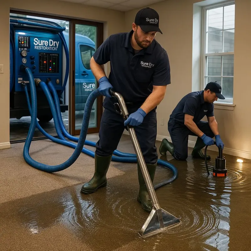 Water Extraction and Removal process in Sharon, PA